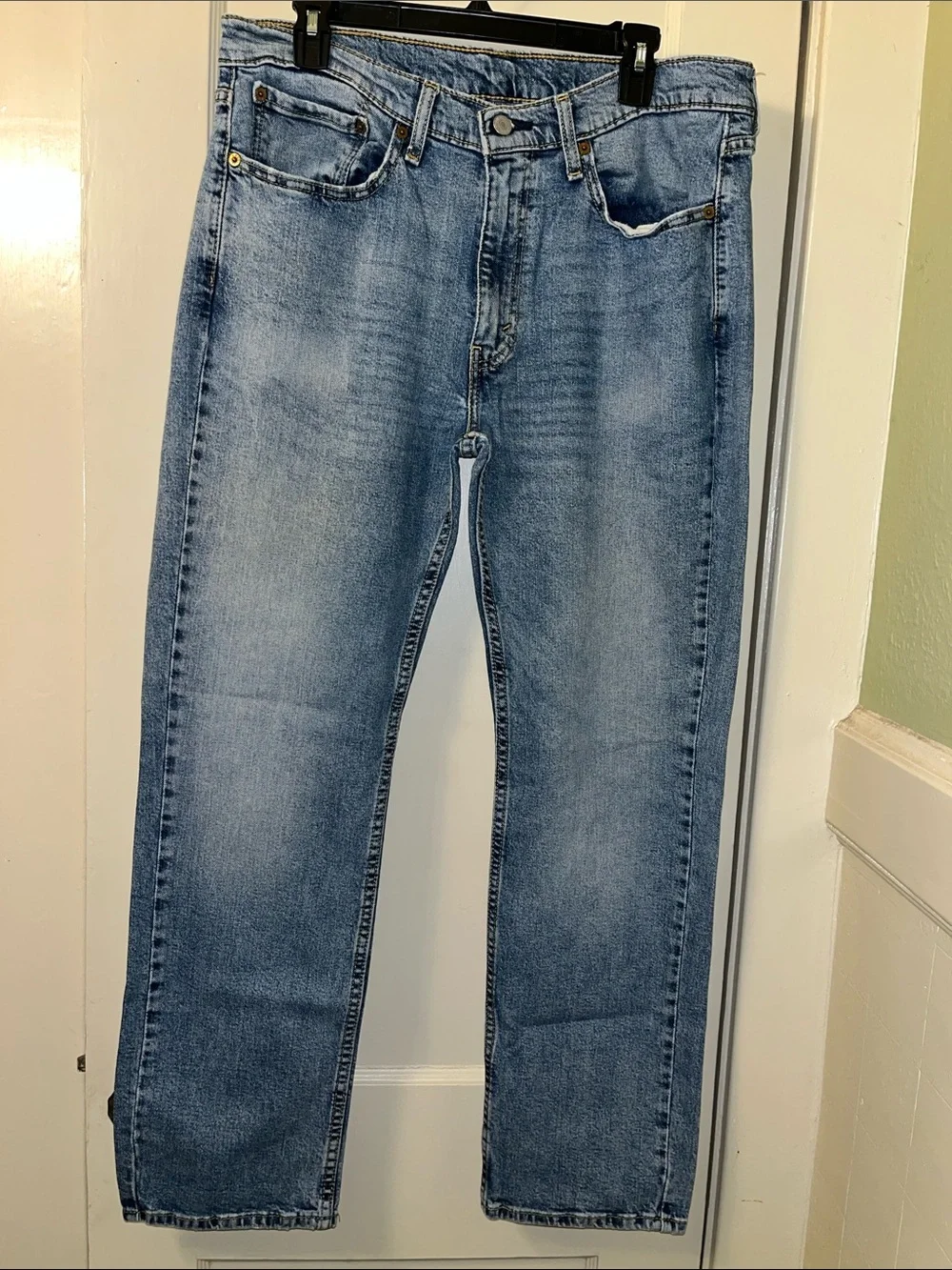 Vintage Levi's 514 Light Blue Straight Leg Men’s Jeans